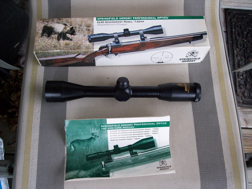 Springfield Armory 6x Sniper Scope .308 Used