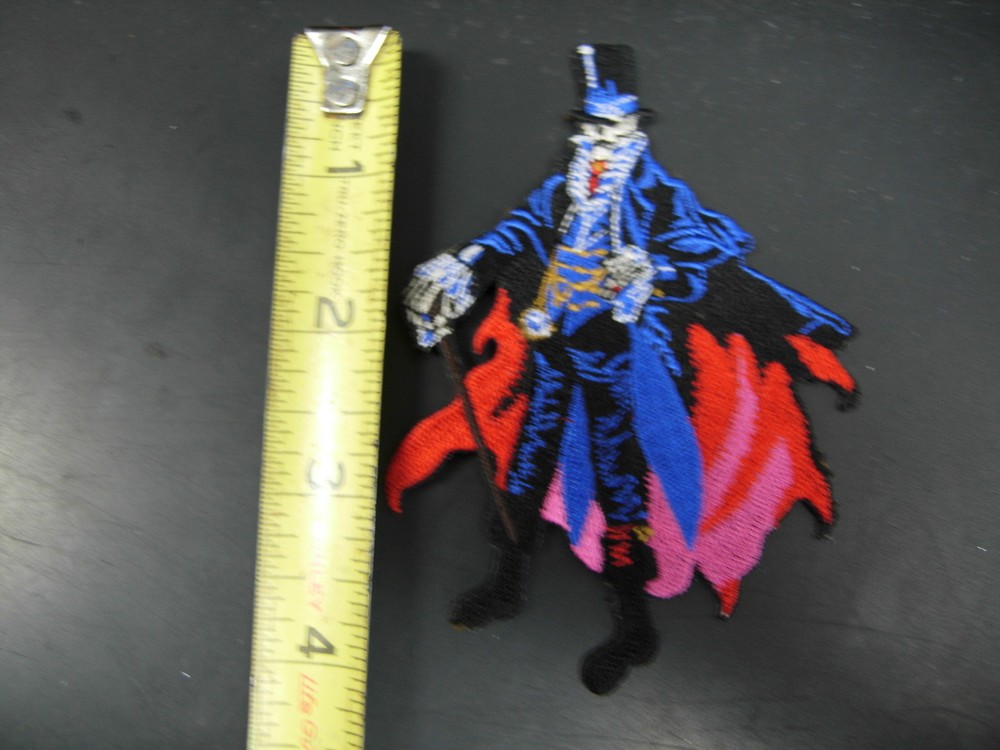 Gaslight *evil skullman*   Embroidered Patch