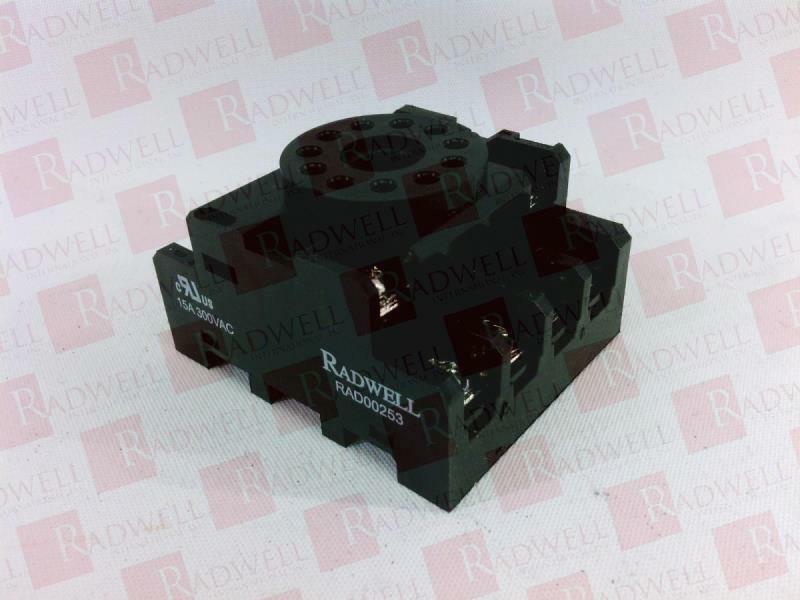 RADWELL VERIFIED SUBSTITUTE RR3PUCDC24V-SUB-SOCKET / RR3PUCDC24VSUBSOCKET (BRAND