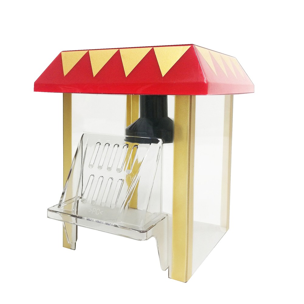 Mini Popcorn Machine Carriage Shape Hot Sell Tabletop Popcorn Maker