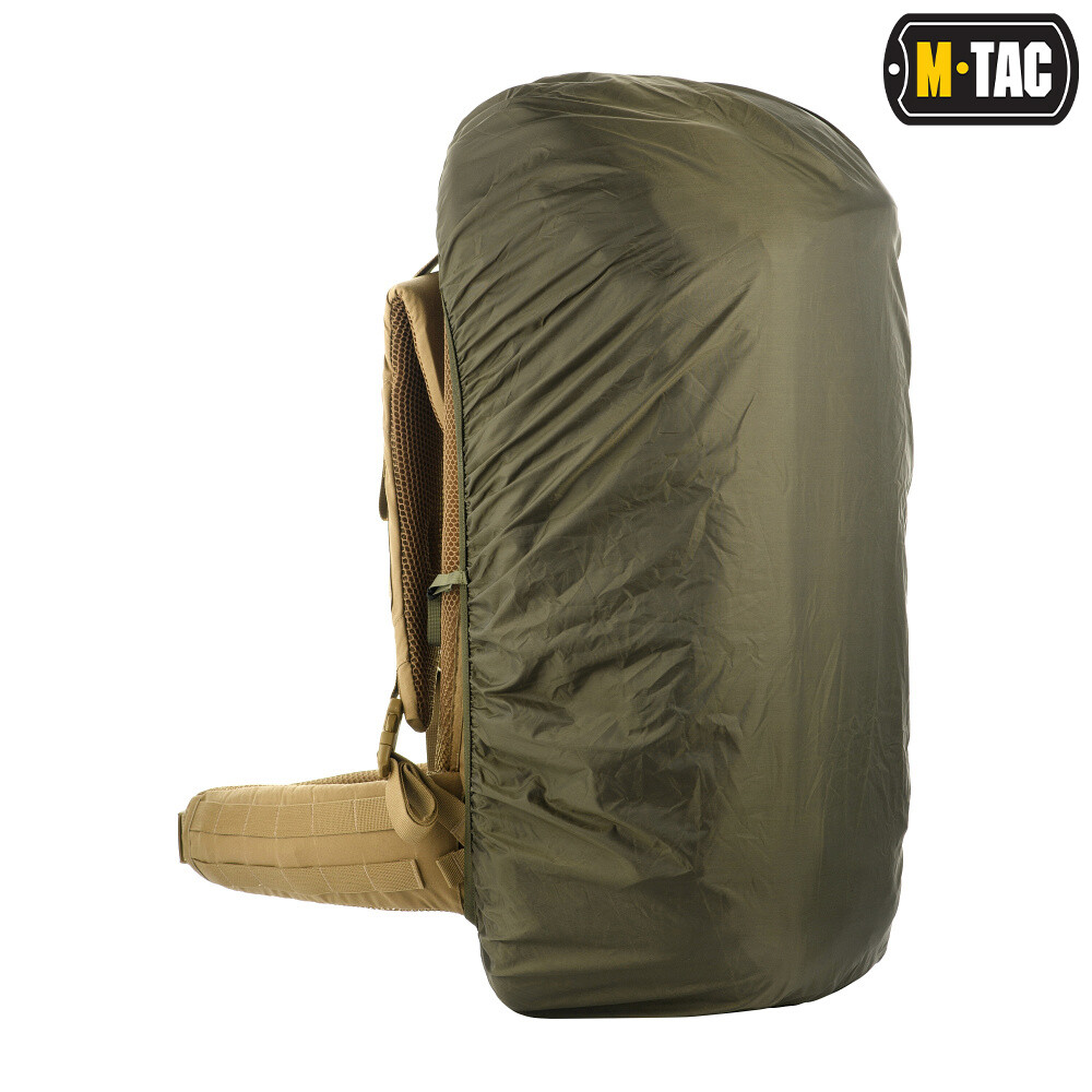 M-Tac Waterproof Backpack Rain Cover Medium – Nylon 36–60L Pack Protector Olive