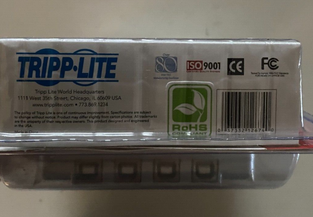 TRIPP-LITE USB 2.0 Printer Peripheral Sharing Switch - 4 port Model U215 004R