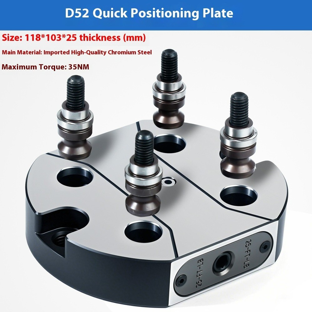 Four-Axis Five-Axis Self-Centering Vise Zero-Point Positioning D52/D96