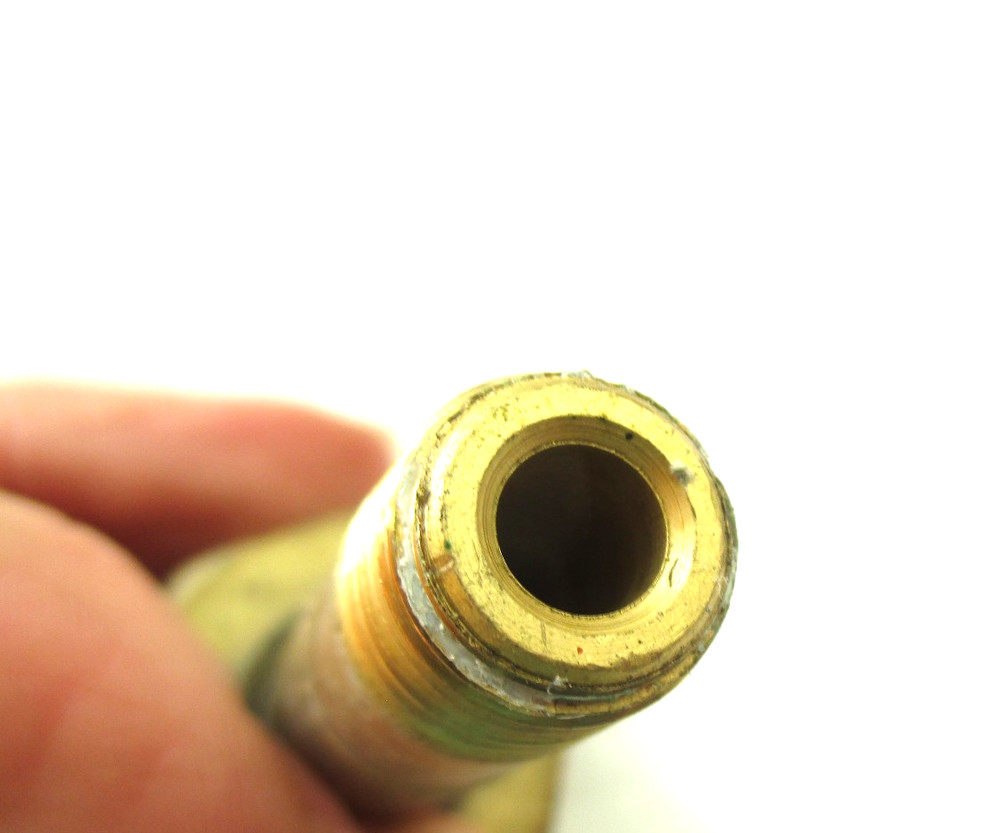 CGA 540 Regulator Replacement 3" Stem Nipple and Nut