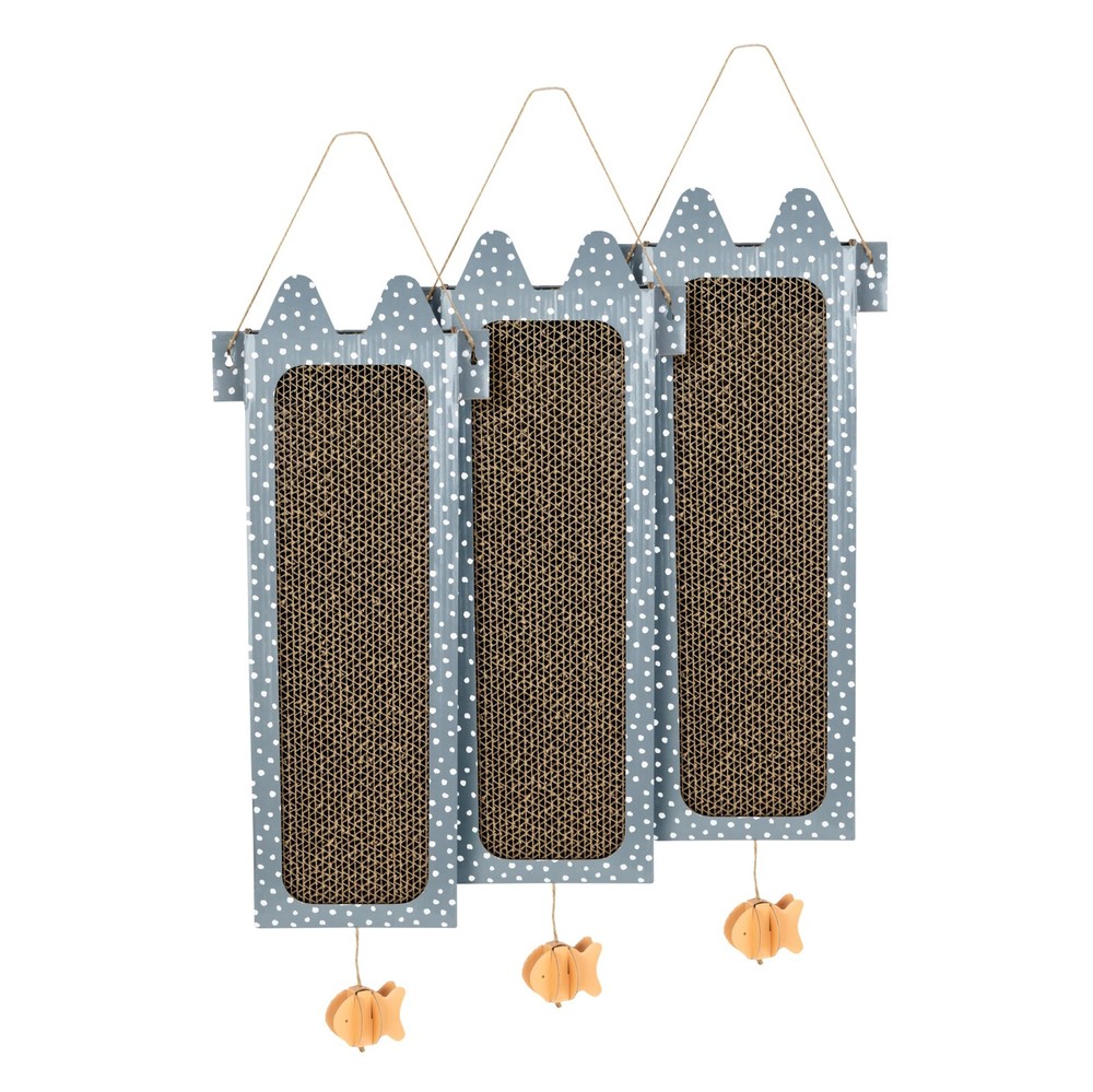 Reversible/Double Use Hanging Scratcher 3-Pk