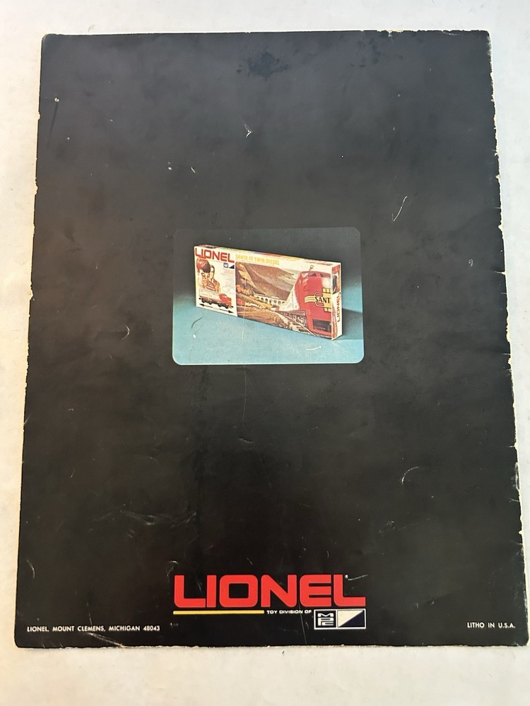 LIONEL 1971 Catalog - Nice