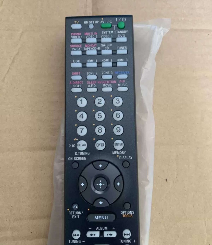 1PC Original Sony RM-AAL006 AV Receiver Remote Control