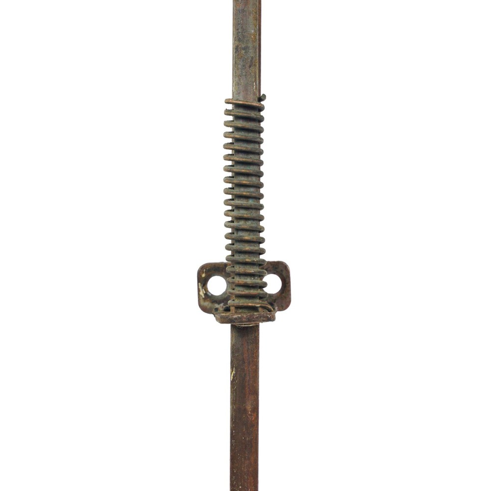 Antique 49 in. Bronze Coated Steel Transom Window Pull