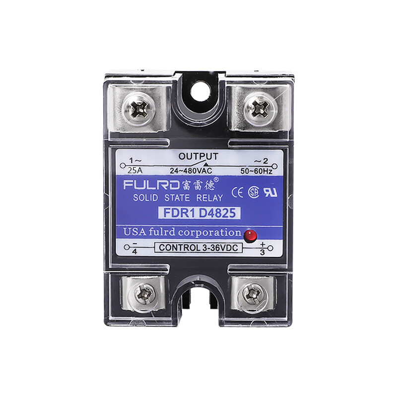 FULRD FDR1 D4825 25A DC-controlled AC single-phase solid state relay SSR-25DA