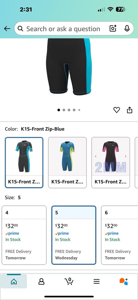 Childrens Hevto wetsuit
