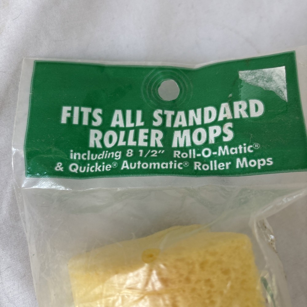 Libman Nitty Gritty Roller Mop Refill #02011 USA Also Fits Quickie Automatic NEW