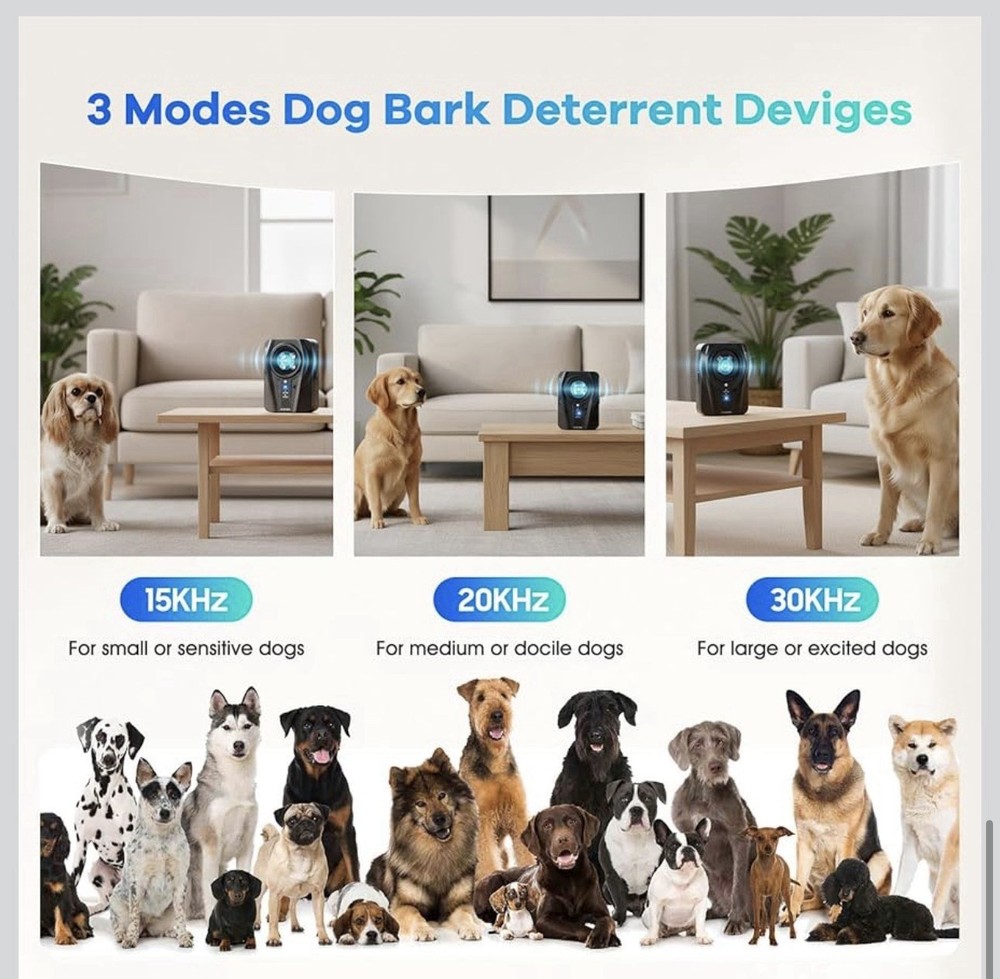 Dog Bark Deterrent Devices, Automatic Anti Barking Device