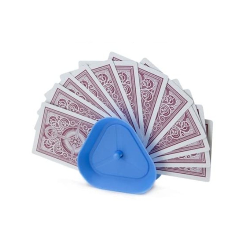 4pcs/set Triangular Shaped Playing Card Holder Board Game for Seat Hands