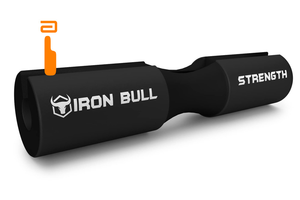 Advanced Squat Pad - Barbell for Squats, Lunges & Hip Thrusts - - black