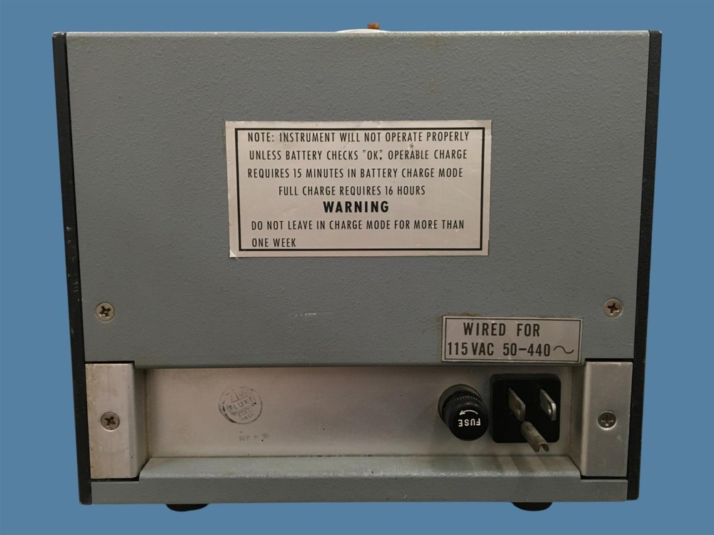 Fluke 845AB High Impedance Voltmeter-Null Detector [Untested]