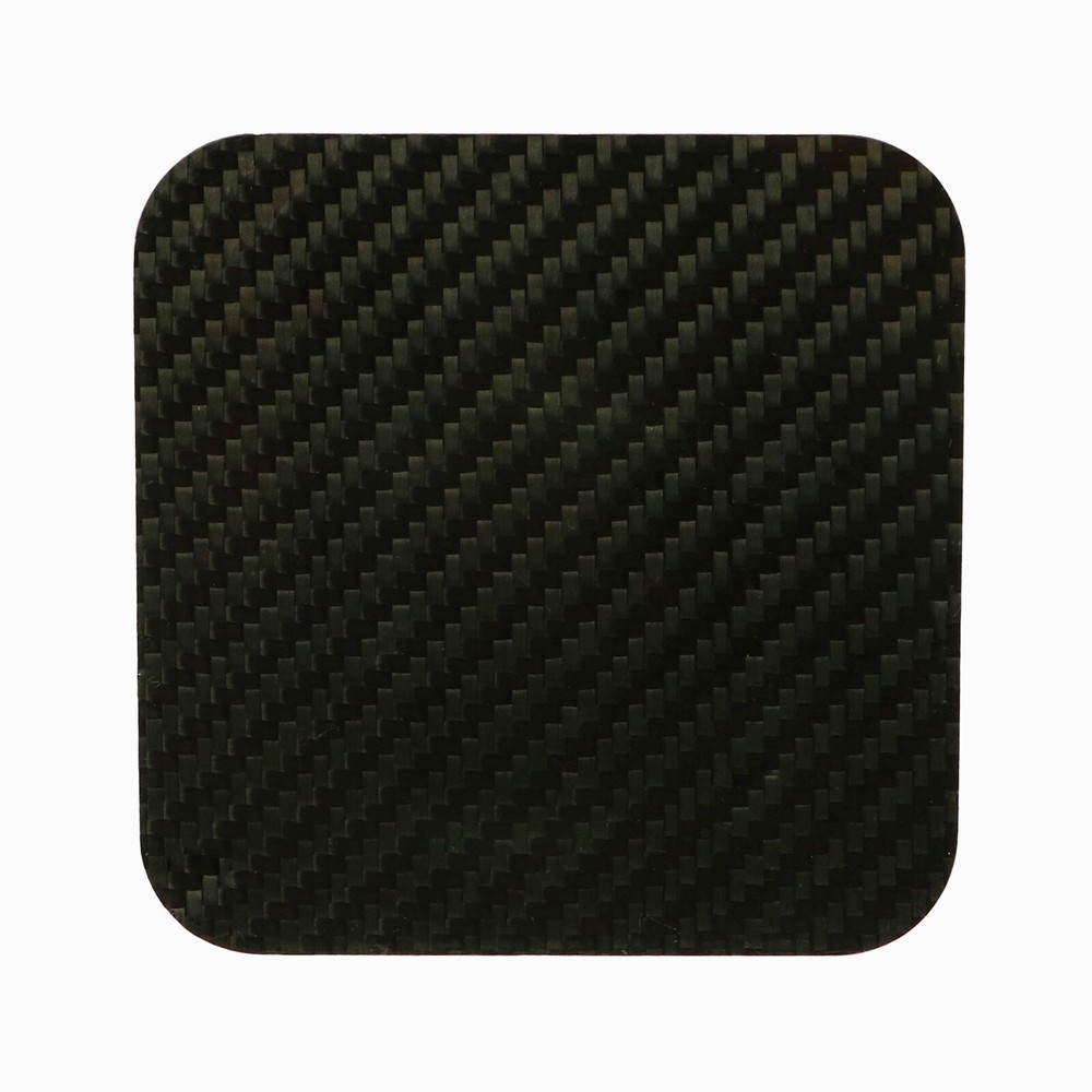Real Carbon Fiber Drink Coasters 4-Pack