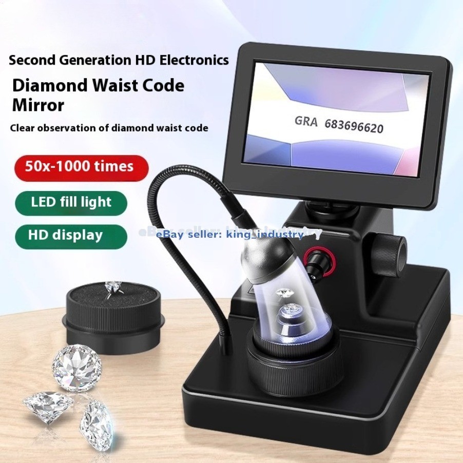 For Diamond Ring Diamond Girdle Code Magnifier & Microscope Identification Tool