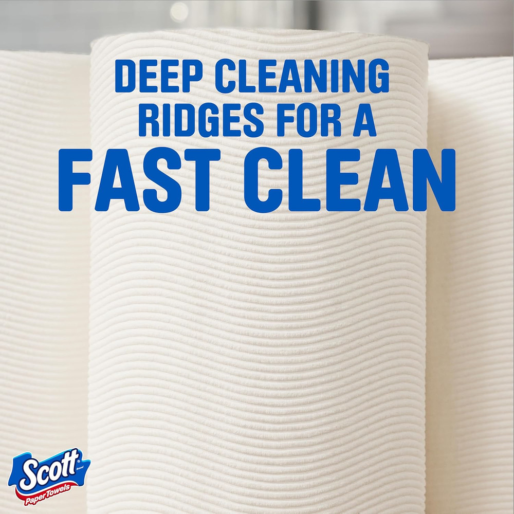 Scott Choose-A-Sheet Paper Towels, 6 Double Rolls, 108 Sheets per Roll
