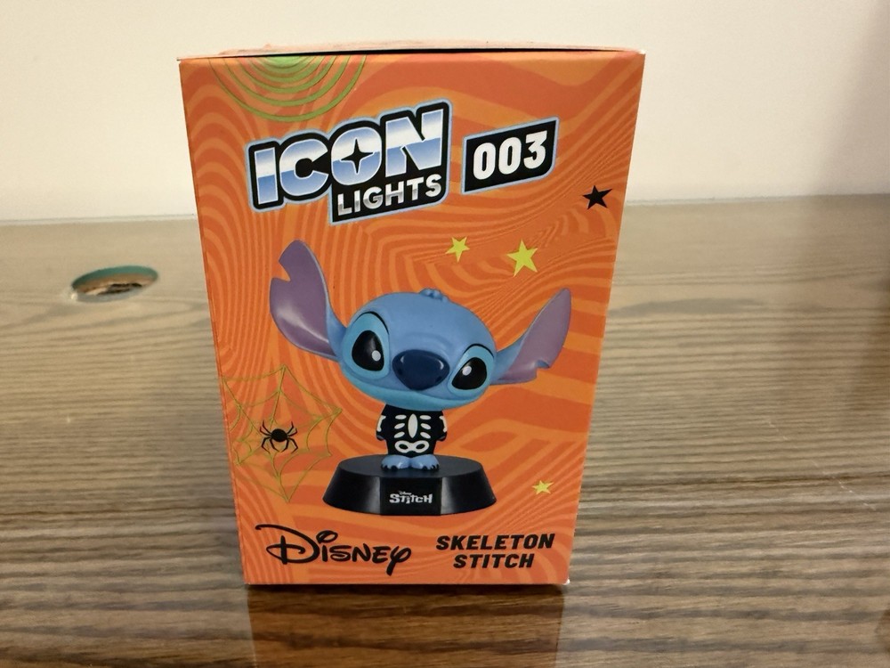 👻🎃Paladone Disney Skeleton Stitch Icon Light Halloween BNWT 👻🎃