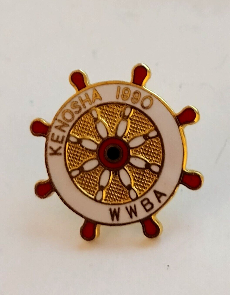 Kenosha WWBA 1990 Lapel Pin