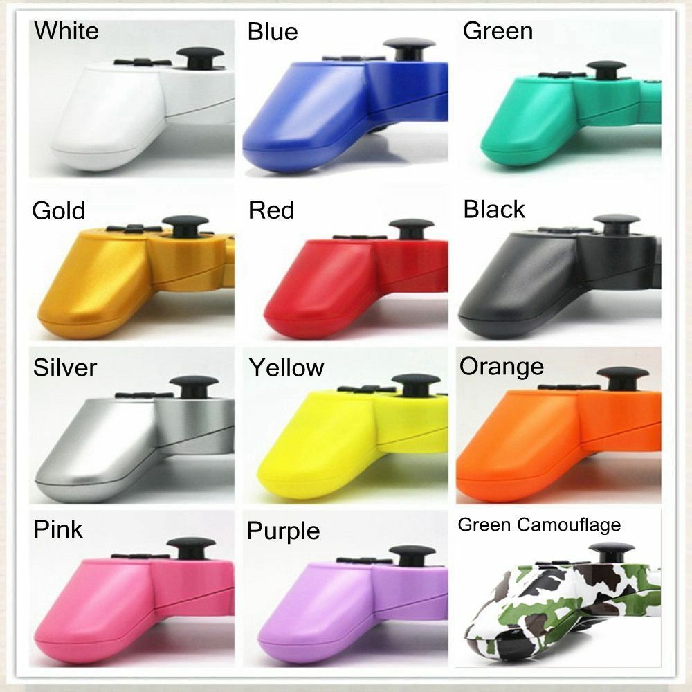 NEW Wireless Controller For Sony PS3 Joypad With Cable Multiple Colors