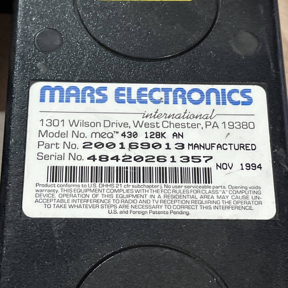 MARS ELECTRONICS MEQ430