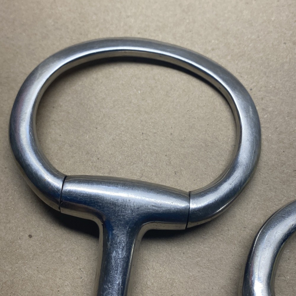 Toklat Stainless Steel Eggbutt 5" Horse Bit