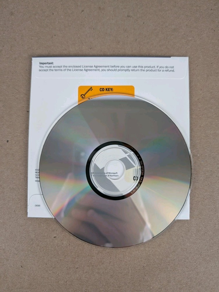 Microsoft Windows NT 4.0 Workstation Operating System CD OS 1998