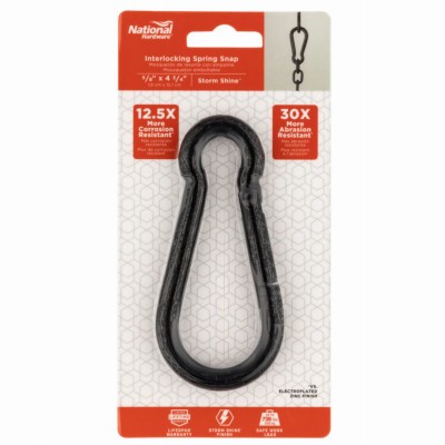 Interlocking Spring Snap, 5/8 In. - N820-094