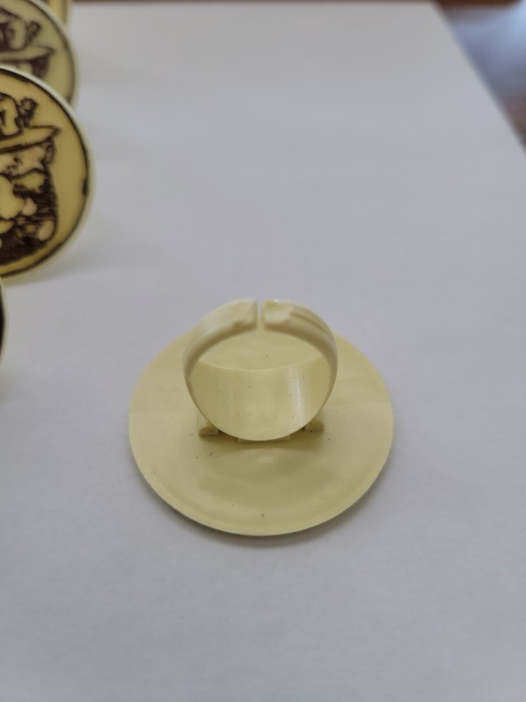 Vintage Smokey the Bear Ring - plastic