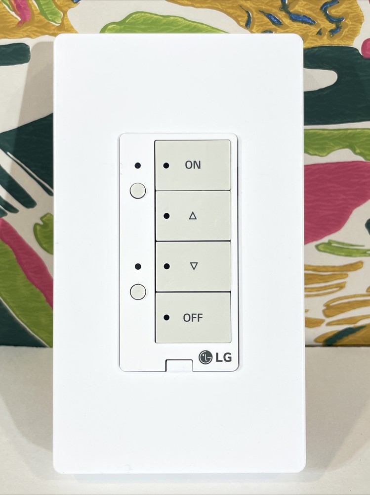 LG Electronics RCA Wireless Scheduling Switch 9SSA2B1B520 Wall Dimmer Switch