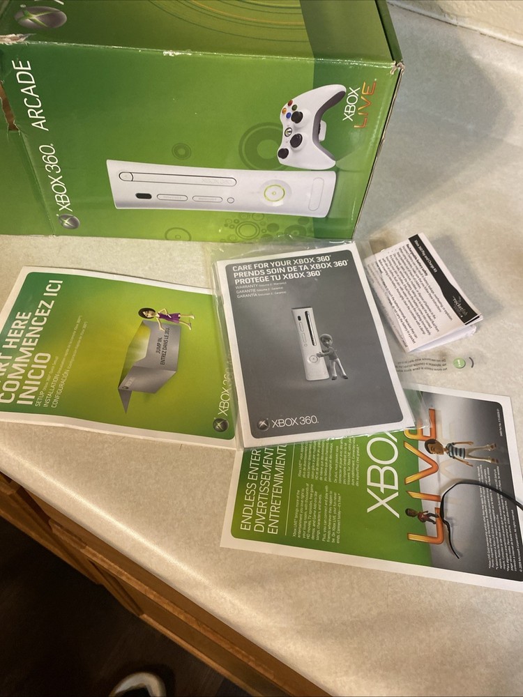 Xbox 360 Arcade Box Only