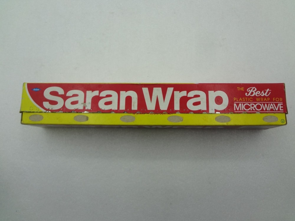 Dow Saran Wrap Plastic Wrap 1982-1984
