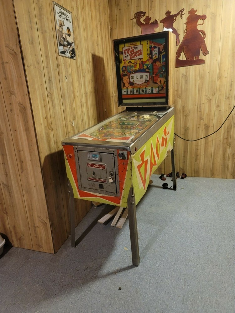 1966 classic full house pinball machine