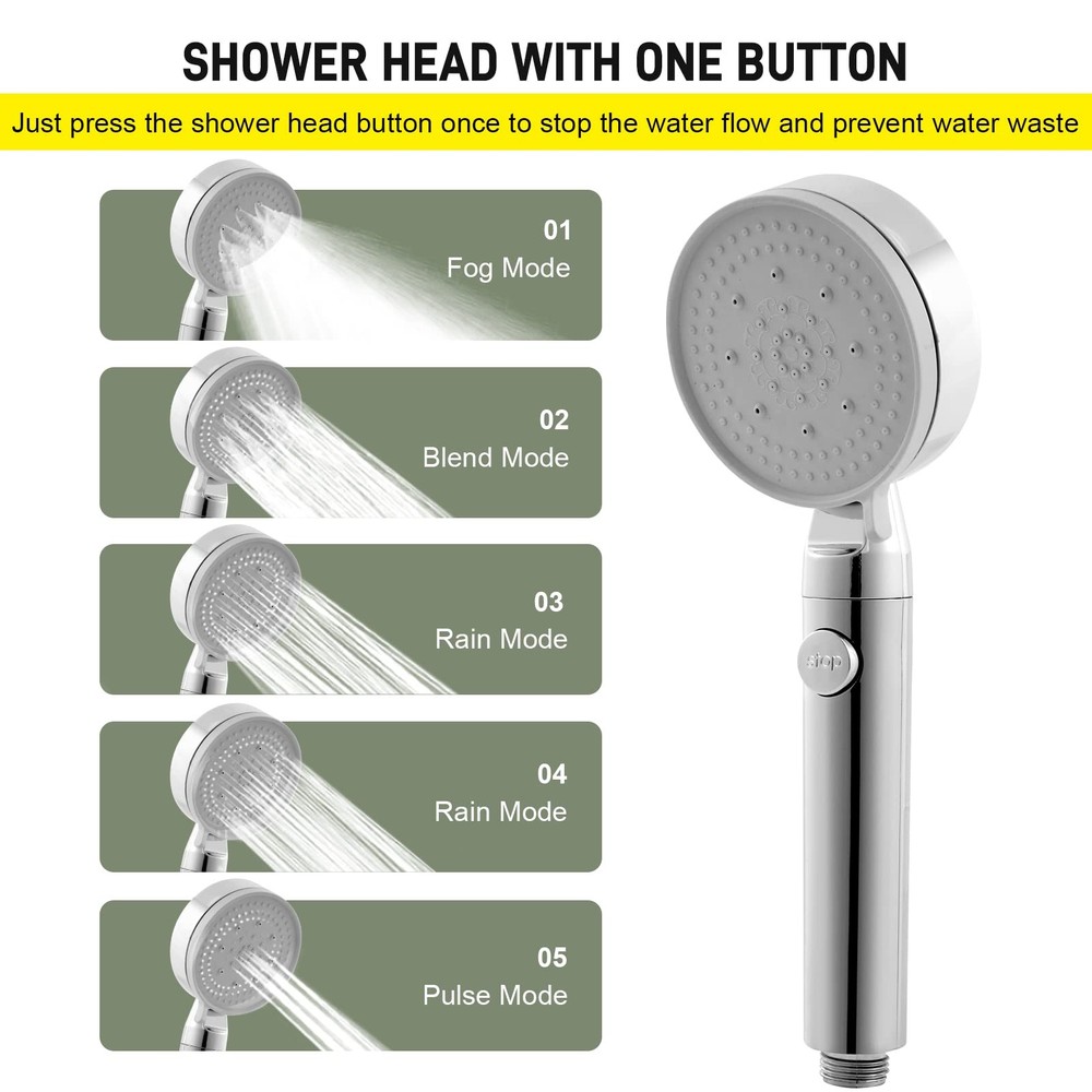 Tankless Water Heater Propane 5.26GPM 20L Outdoor Portable Gas Hot Water Heat...