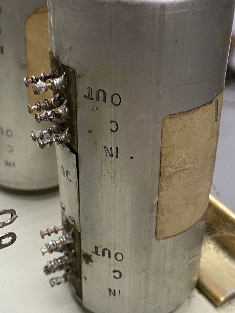 Stereo Ampro Console Front Panel with Switches - Knobs - VU's - Attenuators