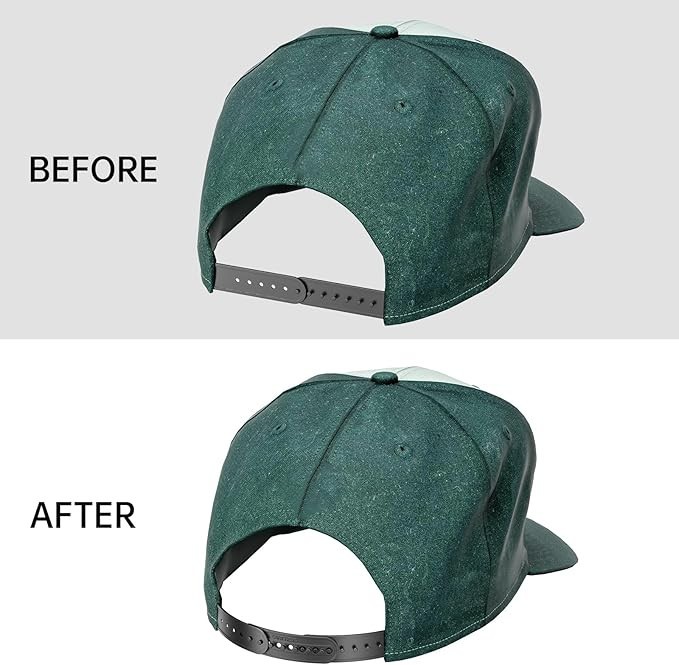 10 Pack Hat Size Extender, Adjustable Hat Buckle Replacement, TPR