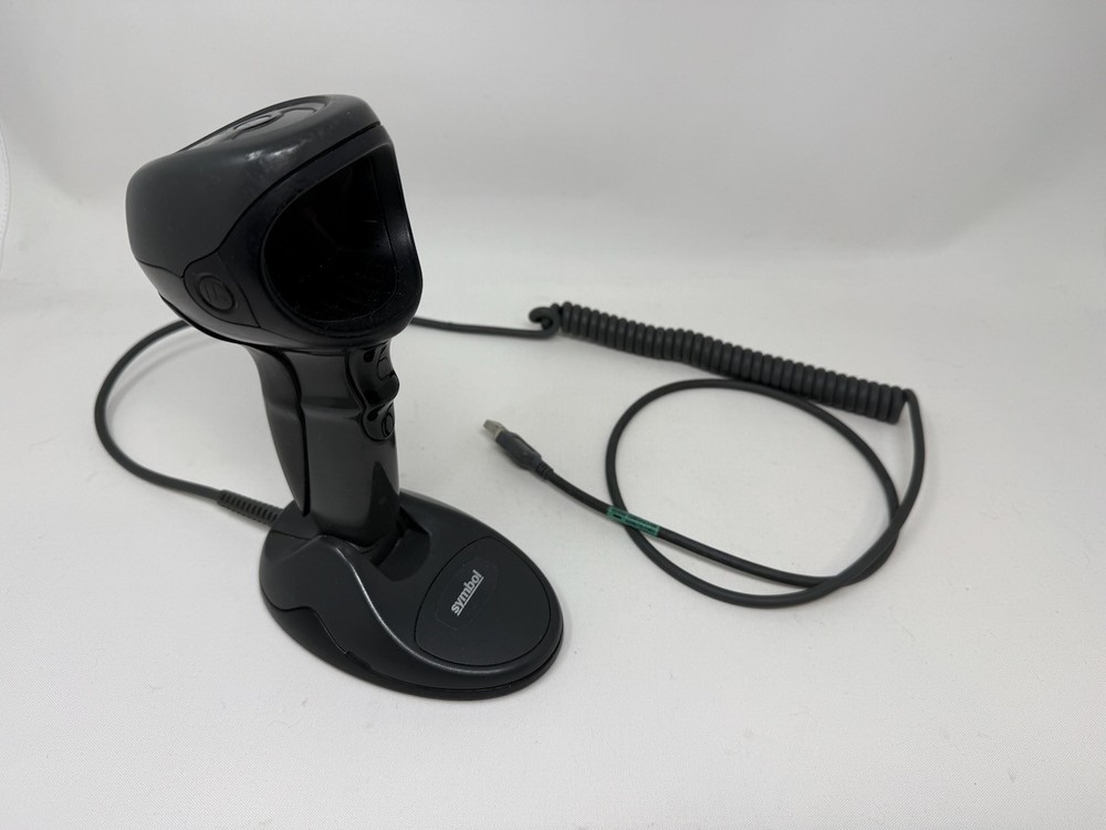 Symbol Motorola DS9808 SR00007NNWR 1D 2D QR Laser Barcode POS Scanner + USB