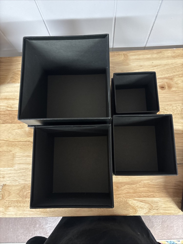 Bobs Boxes Lang Set Of 4 Nesting Boxes Cats Kittens Calico Cats Nesting Boxes