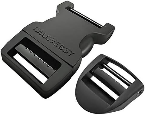1 Inch No Sew Side Release Strap Buckle