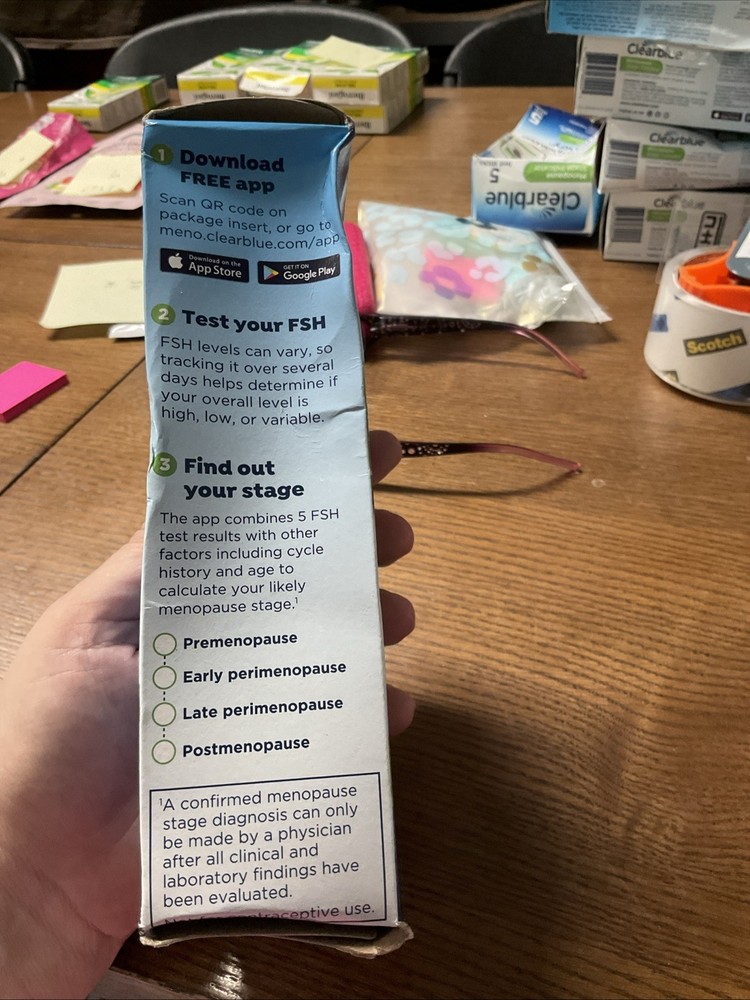 Clearblue Menopause Stage Indicator 5 Test Sticks