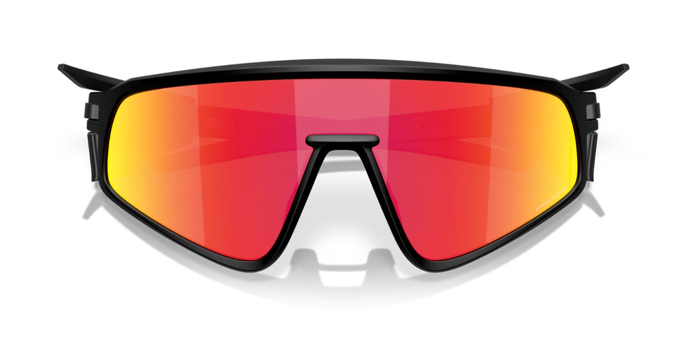 Oakley LATCH PANEL Sunglasses OO9404-1635 Matte Black Frame W/ PRIZM Ruby Lens