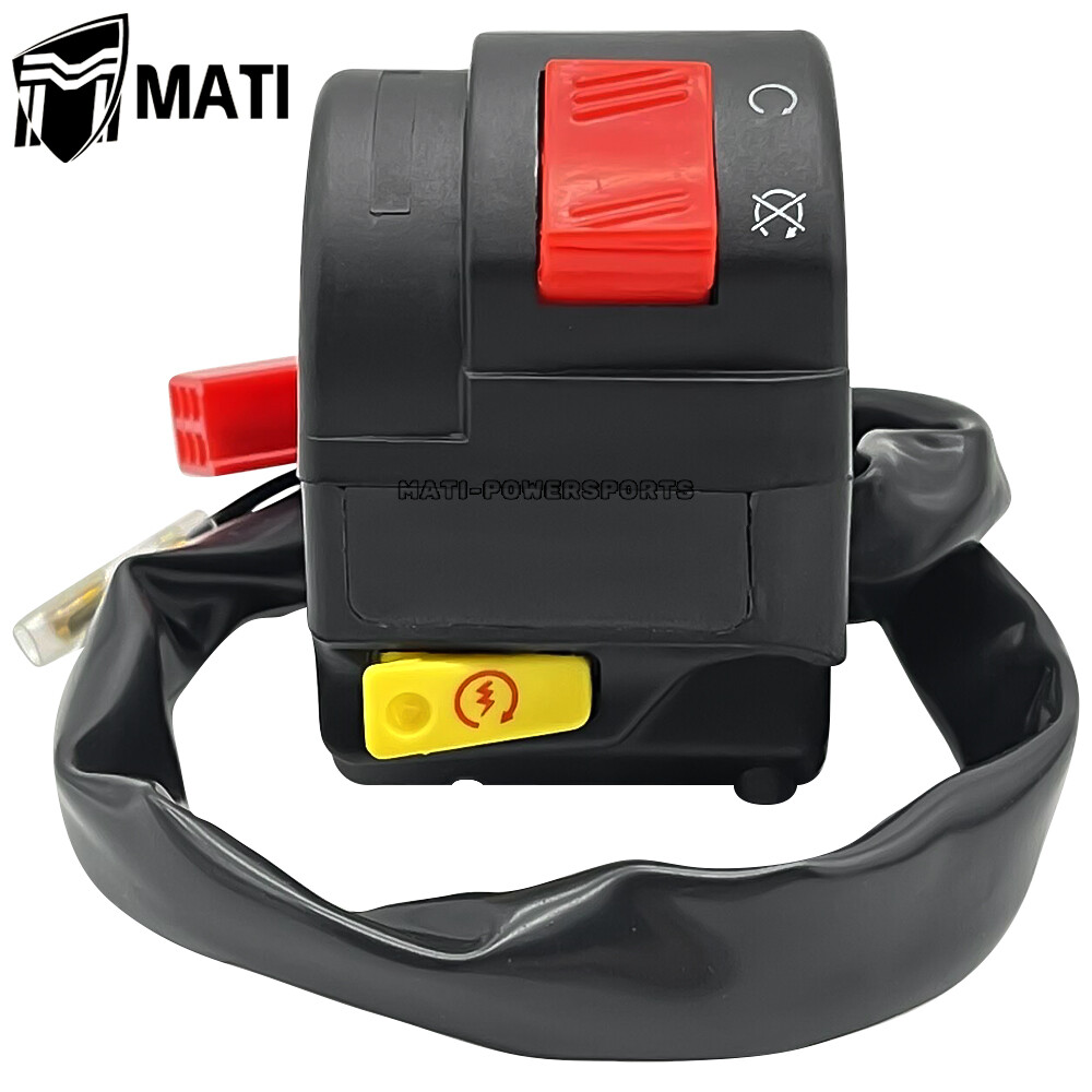 Left Handlebar Start Kill Switch Headlight for Polaris Scrambler 50 90 2002