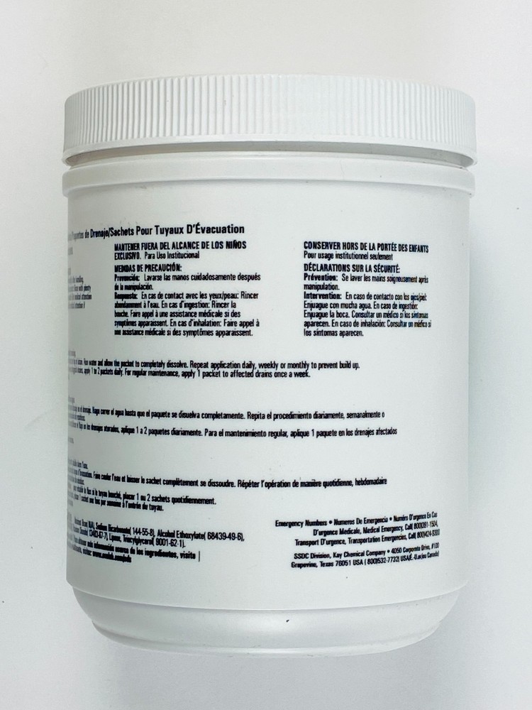 Caravan Drain Packets 36 Pack 2 Containers