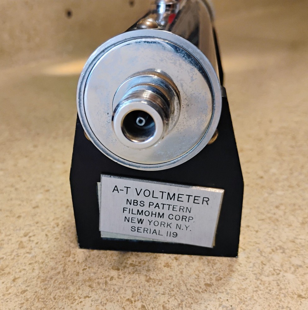 Filmohm Corp NBS Pattern A-T Voltmeter