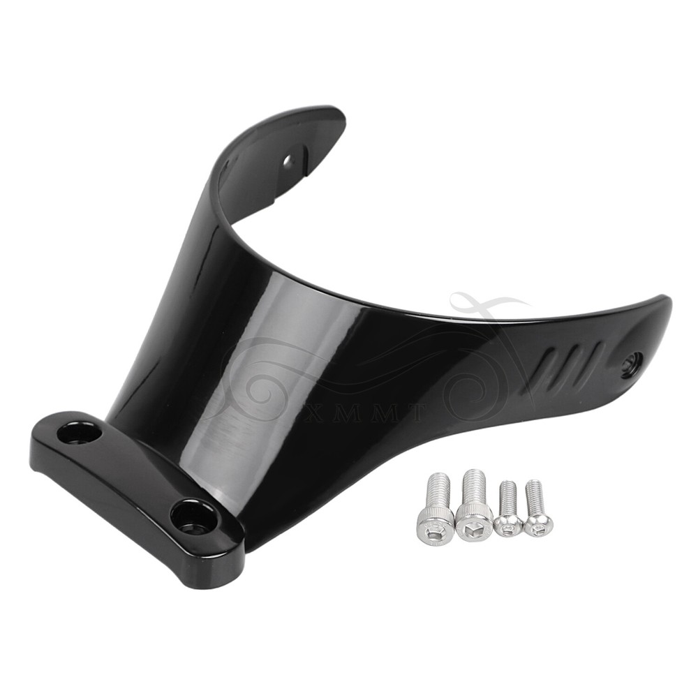 Black Aluminum Front Headlight Bracket Mount For Harley V-Rod 2002-UP Models