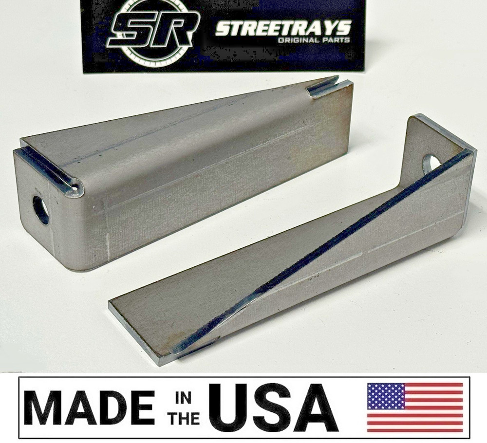 [SR] Shock Relocating Bracket Front Air Ride Bag Bagged Suspension Relocator V2