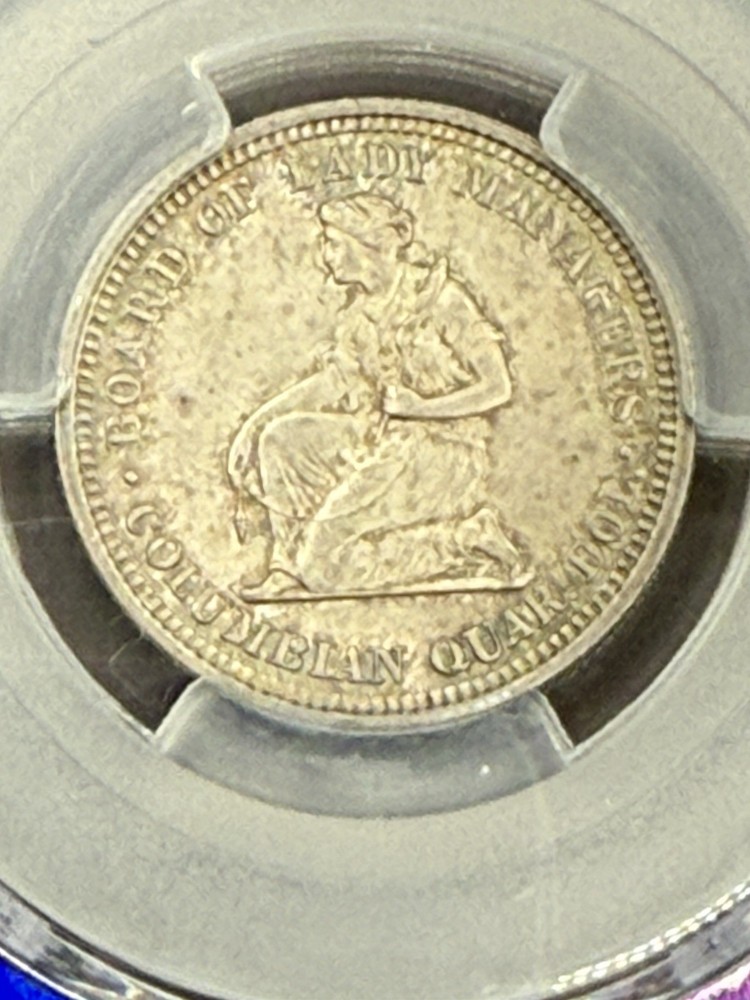 1893 Isabella Quarter Commemorative MS-65 PCGS Certified