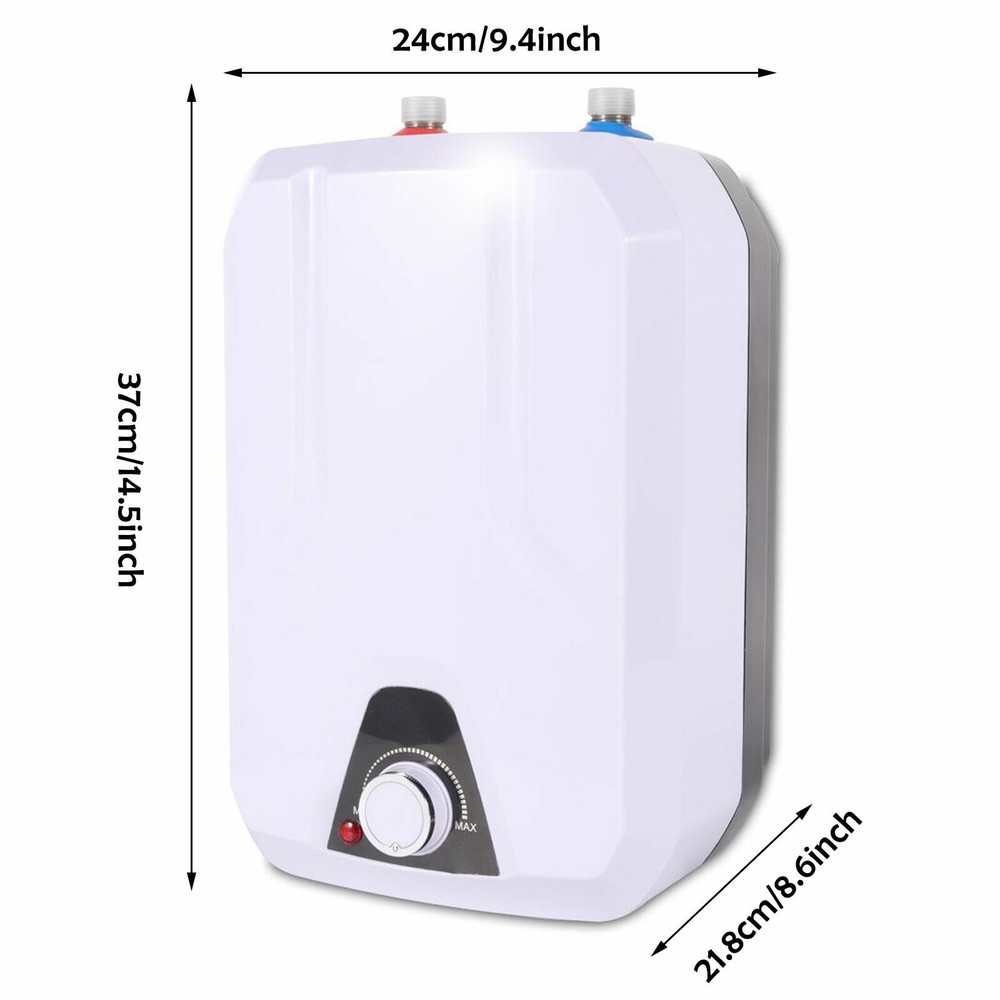 6L Instant Electric Hot Water Heater Compact Mini-Tank Storage RV 110V US
