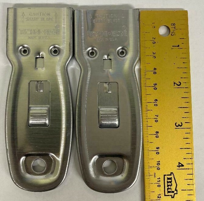 Techni Edge Razor Blade (SET OF 2) Scraper Tool Razor Blade Window Scraper